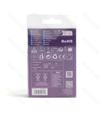 Catena luminosa a batteria 3AA con fili in rame 50 led 5mt - RGBY multicolor,8 modalità illuminazione IP44 interno/esterno