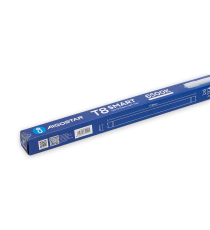 Tubo LED T8 in plastica Mesh smart 1,2mt 18w,1980 lumen,luce fredda 6500K,lampada D28xH1198mm Bluetooth mesh Equivale inc. 125W