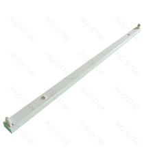 Plafoniera in acciaio per tubo LED T8 1,5mt 24W, Dimensioni: L1530xW45xH30mm, Supporto per tubo LED T8, Adattatore: G13
