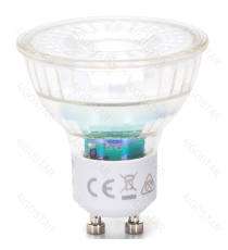 Faretto led in vetro GU10 COB 4.5W 345 lumen - 4000K luce naturale - lampadina misura D50xH53mm Equivalenza incandescente:50W Faretto led in vetro GU10 COB 4.5W 345 lumen - 4000K luce naturale - lampadina misura D50xH53mm Equivalenza incandescente:50W