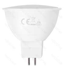 Faretto led MR16 COB 4W 320 lumen - 4000K luce naturale - lampadina misura D50xH52mm Equivalenza incandescente:30W Faretto led MR16 COB 4W 320 lumen - 4000K luce naturale - lampadina misura D50xH52mm Equivalenza incandescente:30W