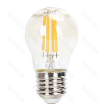 Lampadina a filamento LED dimmerabile G45 4W attacco E27 400 lumen - 2700K luce calda D45xH80mm Equivalenza incandescente 38W Lampadina a filamento LED dimmerabile G45 4W attacco E27 400 lumen - 2700K luce calda D45xH80mm Equivalenza incandescente 38W