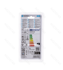 Lampadina a filamento LED dimmerabile C35 4W attacco E14 400 lumen - 2700K luce calda D35xH99mm Equivalenza incandescente 38W