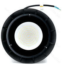 Campana industriale LED 150W 15000 lumen,6500K luce fredda ,lampada a sospensione 290x78mm IP65 da interno/esterno