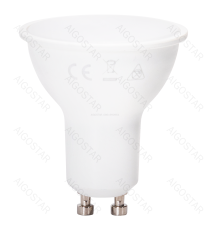 Faretti LED GU10 A5 6W 4000K Luce Naturale 480lm 100° Equivalenti 68W 15000 Ore CRI80 IP20 Confezione 2 Pezzi