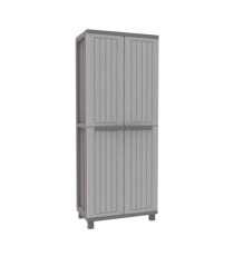 Armadio JWood 368 - 2 ante - 68 x 37,5 x 170 cm- PPL - effetto legno - grigio tortora - Terry Armadio JWood 368 - 2 ante - 68 x 37,5 x 170 cm- PPL - effetto legno - grigio tortora - Terry