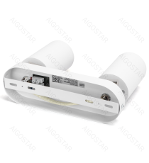 Plafoniera a 2 faretti orientabili, attacco GU10, bianco satinato, max 2 x 35W, Dimensioni: L220xW70xH155 mm da interno Plafoniera a 2 faretti orientabili, attacco GU10, bianco satinato, max 2 x 35W, Dimensioni: L220xW70xH155 mm da interno