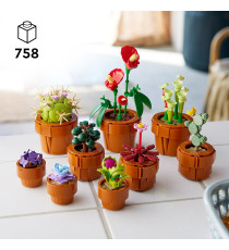 Lego Icons The Botanical Collection - Piantine - Lego 10329 Collezione Botanica con Fiori Artificiali in Vaso 758pz ANNI 18+ Lego Icons The Botanical Collection - Piantine - Lego 10329 Collezione Botanica con Fiori Artificiali in Vaso 758pz ANNI 18+
