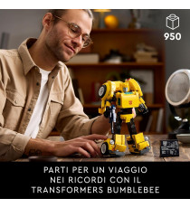 Lego Icons Transformers - Bumblebee - Lego 10338 Esclusivo per gli amanti dei Transformers 950pz ANNI 18+ Lego Icons Transformers - Bumblebee - Lego 10338 Esclusivo per gli amanti dei Transformers 950pz ANNI 18+