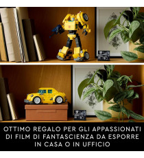 Lego Icons Transformers - Bumblebee - Lego 10338 Esclusivo per gli amanti dei Transformers 950pz ANNI 18+ Lego Icons Transformers - Bumblebee - Lego 10338 Esclusivo per gli amanti dei Transformers 950pz ANNI 18+