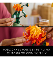 Lego Icons The Botanical Collection - Crisantemo - Lego 10368 Decorazione Floreale Artificiale 278pz ANNI 18+ Lego Icons The Botanical Collection - Crisantemo - Lego 10368 Decorazione Floreale Artificiale 278pz ANNI 18+