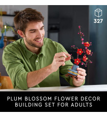 Lego Icons The Botanical Collection - Albicocco giapponese - Lego 10369 Decorazione Floreale Artificiale 327pz ANNI 18+ Lego Icons The Botanical Collection - Albicocco giapponese - Lego 10369 Decorazione Floreale Artificiale 327pz ANNI 18+