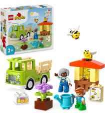 Lego Duplo - Cura di api e alveari - Lego 10419 con 2 Personaggi e Camion Giocattolo 22pz ANNI 2+ Lego Duplo - Cura di api e alveari - Lego 10419 con 2 Personaggi e Camion Giocattolo 22pz ANNI 2+