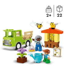 Lego Duplo - Cura di api e alveari - Lego 10419 con 2 Personaggi e Camion Giocattolo 22pz ANNI 2+ Lego Duplo - Cura di api e alveari - Lego 10419 con 2 Personaggi e Camion Giocattolo 22pz ANNI 2+