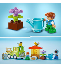 Lego Duplo - Cura di api e alveari - Lego 10419 con 2 Personaggi e Camion Giocattolo 22pz ANNI 2+ Lego Duplo - Cura di api e alveari - Lego 10419 con 2 Personaggi e Camion Giocattolo 22pz ANNI 2+