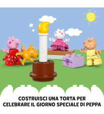 Lego Duplo - La casa del compleanno di Peppa Pig - Lego 10433 59pz ANNI 2+ Lego Duplo - La casa del compleanno di Peppa Pig - Lego 10433 59pz ANNI 2+