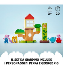 Lego Duplo - Il giardino e la casa sull’albero di Peppa Pig - Lego 10431 20pz ANNI 2+ Lego Duplo - Il giardino e la casa sull’albero di Peppa Pig - Lego 10431 20pz ANNI 2+