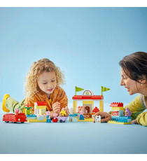 Lego Duplo - Il supermercato di Peppa Pig - Lego 10434 con Macchina Giocattolo e Negozio 70pz ANNI 2+ Lego Duplo - Il supermercato di Peppa Pig - Lego 10434 con Macchina Giocattolo e Negozio 70pz ANNI 2+