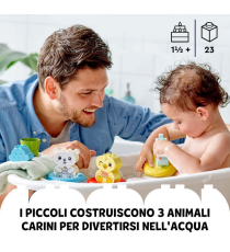 Lego Duplo - Ora del bagnetto: Treno degli animali galleggiante - Lego 10965 ANNI 1.5+ 14pz Lego Duplo - Ora del bagnetto: Treno degli animali galleggiante - Lego 10965 ANNI 1.5+ 14pz