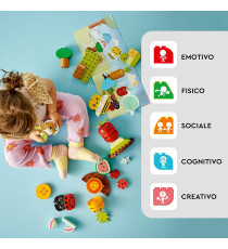 Lego Duplo - Giardino biologico - Lego 10984 con Coccinella, Ape, Frutta e Verdura Anni 1.5+ 43pz Lego Duplo - Giardino biologico - Lego 10984 con Coccinella, Ape, Frutta e Verdura Anni 1.5+ 43pz