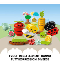 Lego Duplo - Giardino biologico - Lego 10984 con Coccinella, Ape, Frutta e Verdura Anni 1.5+ 43pz Lego Duplo - Giardino biologico - Lego 10984 con Coccinella, Ape, Frutta e Verdura Anni 1.5+ 43pz