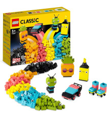 Lego Classic - Divertimento creativo - Neon - Lego 11027 Anni 5+ 333pz Lego Classic - Divertimento creativo - Neon - Lego 11027 Anni 5+ 333pz