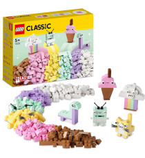 Lego Classic - Divertimento creativo - Pastelli - Lego 11028 con Figure di Animali come Dinosauro Anni 5+ 333pz Lego Classic - Divertimento creativo - Pastelli - Lego 11028 con Figure di Animali come Dinosauro Anni 5+ 333pz