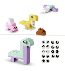 Lego Classic - Divertimento creativo - Pastelli - Lego 11028 con Figure di Animali come Dinosauro Anni 5+ 333pz Lego Classic - Divertimento creativo - Pastelli - Lego 11028 con Figure di Animali come Dinosauro Anni 5+ 333pz