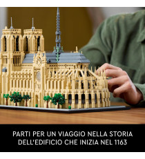 Lego Architecture - Notre-Dame de Paris - Lego 21061 Modello della cattedrale di Notre-Dame ricco di dettagli Anni 18+ 4383pz Lego Architecture - Notre-Dame de Paris - Lego 21061 Modello della cattedrale di Notre-Dame ricco di dettagli Anni 18+ 4383pz