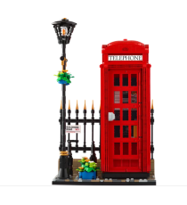 Lego Ideas - Cabina telefonica rossa di Londra - Lego 21347 Esclusivo Anni 18+ 1460pz Lego Ideas - Cabina telefonica rossa di Londra - Lego 21347 Esclusivo Anni 18+ 1460pz
