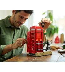 Lego Ideas - Cabina telefonica rossa di Londra - Lego 21347 Esclusivo Anni 18+ 1460pz Lego Ideas - Cabina telefonica rossa di Londra - Lego 21347 Esclusivo Anni 18+ 1460pz