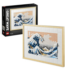 Lego Art - Hokusai - La Grande Onda - Lego 31208 stile Quadri Giapponesi Anni 18+ 18010pz Lego Art - Hokusai - La Grande Onda - Lego 31208 stile Quadri Giapponesi Anni 18+ 18010pz