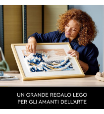Lego Art - Hokusai - La Grande Onda - Lego 31208 stile Quadri Giapponesi Anni 18+ 18010pz Lego Art - Hokusai - La Grande Onda - Lego 31208 stile Quadri Giapponesi Anni 18+ 18010pz