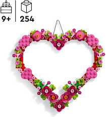 Lego The Botanical Collection - Cuore ornamentale - Lego 40638 Accessorio da Muro Anni 9+ 254pz Lego The Botanical Collection - Cuore ornamentale - Lego 40638 Accessorio da Muro Anni 9+ 254pz