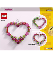 Lego The Botanical Collection - Cuore ornamentale - Lego 40638 Accessorio da Muro Anni 9+ 254pz Lego The Botanical Collection - Cuore ornamentale - Lego 40638 Accessorio da Muro Anni 9+ 254pz