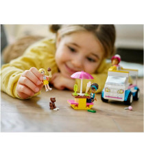Lego Friends - Il furgone dei gelati - Lego 41715 -RARO- con Mini Bamboline di Andrea e Roxy e cane Anni 4+ 84pz Lego Friends - Il furgone dei gelati - Lego 41715 -RARO- con Mini Bamboline di Andrea e Roxy e cane Anni 4+ 84pz
