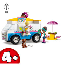 Lego Friends - Il furgone dei gelati - Lego 41715 -RARO- con Mini Bamboline di Andrea e Roxy e cane Anni 4+ 84pz Lego Friends - Il furgone dei gelati - Lego 41715 -RARO- con Mini Bamboline di Andrea e Roxy e cane Anni 4+ 84pz