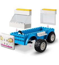 Lego Friends - Il furgone dei gelati - Lego 41715 -RARO- con Mini Bamboline di Andrea e Roxy e cane Anni 4+ 84pz Lego Friends - Il furgone dei gelati - Lego 41715 -RARO- con Mini Bamboline di Andrea e Roxy e cane Anni 4+ 84pz