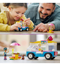 Lego Friends - Il furgone dei gelati - Lego 41715 -RARO- con Mini Bamboline di Andrea e Roxy e cane Anni 4+ 84pz Lego Friends - Il furgone dei gelati - Lego 41715 -RARO- con Mini Bamboline di Andrea e Roxy e cane Anni 4+ 84pz