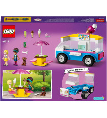 Lego Friends - Il furgone dei gelati - Lego 41715 -RARO- con Mini Bamboline di Andrea e Roxy e cane Anni 4+ 84pz Lego Friends - Il furgone dei gelati - Lego 41715 -RARO- con Mini Bamboline di Andrea e Roxy e cane Anni 4+ 84pz