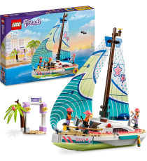 Lego Friends - L’avventura in barca a vela di Stephanie - Lego 41716 -RARO- con Imbarcazione e 3 Mini Bamboline Anni 7+ 304pz Lego Friends - L’avventura in barca a vela di Stephanie - Lego 41716 -RARO- con Imbarcazione e 3 Mini Bamboline Anni 7+ 304pz