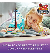 Lego Friends - L’avventura in barca a vela di Stephanie - Lego 41716 -RARO- con Imbarcazione e 3 Mini Bamboline Anni 7+ 304pz Lego Friends - L’avventura in barca a vela di Stephanie - Lego 41716 -RARO- con Imbarcazione e 3 Mini Bamboline Anni 7+ 304pz