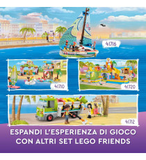 Lego Friends - L’avventura in barca a vela di Stephanie - Lego 41716 -RARO- con Imbarcazione e 3 Mini Bamboline Anni 7+ 304pz Lego Friends - L’avventura in barca a vela di Stephanie - Lego 41716 -RARO- con Imbarcazione e 3 Mini Bamboline Anni 7+ 304pz