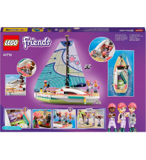 Lego Friends - L’avventura in barca a vela di Stephanie - Lego 41716 -RARO- con Imbarcazione e 3 Mini Bamboline Anni 7+ 304pz Lego Friends - L’avventura in barca a vela di Stephanie - Lego 41716 -RARO- con Imbarcazione e 3 Mini Bamboline Anni 7+ 304pz