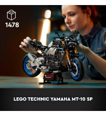 Lego Technic - Yamaha MT-10 SP - Lego 42159 Motocicletta con Motore a 4 Cilindri, Sterzo e App AR Anni 18+ 1478pz Lego Technic - Yamaha MT-10 SP - Lego 42159 Motocicletta con Motore a 4 Cilindri, Sterzo e App AR Anni 18+ 1478pz