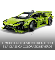 Lego Technic - Lamborghini Huracán Tecnica - Lego 42161 motore V10, lo sterzo e le portiere apribili Anni 9+ 806pz