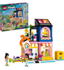 Lego Friends - Boutique vintage - Lego 42614 Negozio Giocattolo di Vestiti alla Moda, 3 Mini Bamboline 409pz Anni 6+ Lego Friends - Boutique vintage - Lego 42614 Negozio Giocattolo di Vestiti alla Moda, 3 Mini Bamboline 409pz Anni 6+