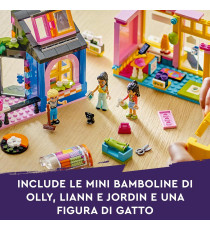 Lego Friends - Boutique vintage - Lego 42614 Negozio Giocattolo di Vestiti alla Moda, 3 Mini Bamboline 409pz Anni 6+ Lego Friends - Boutique vintage - Lego 42614 Negozio Giocattolo di Vestiti alla Moda, 3 Mini Bamboline 409pz Anni 6+