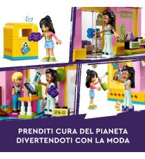 Lego Friends - Boutique vintage - Lego 42614 Negozio Giocattolo di Vestiti alla Moda, 3 Mini Bamboline 409pz Anni 6+ Lego Friends - Boutique vintage - Lego 42614 Negozio Giocattolo di Vestiti alla Moda, 3 Mini Bamboline 409pz Anni 6+
