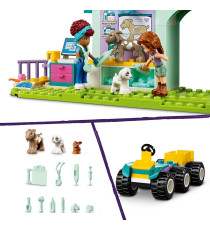 Lego Friends - La clinica veterinaria degli animali della fattoria - Lego 42632 con 2 Mini Bamboline e 3 Animali 161pz Anni 4+ Lego Friends - La clinica veterinaria degli animali della fattoria - Lego 42632 con 2 Mini Bamboline e 3 Animali 161pz Anni 4+
